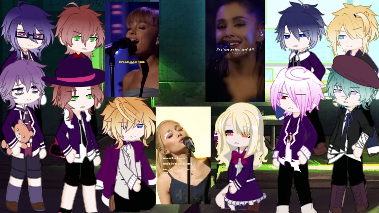 Diabolik lovers react to Yui as Ariana Grande  || GL2 || F!Y/N as Ariana Grande