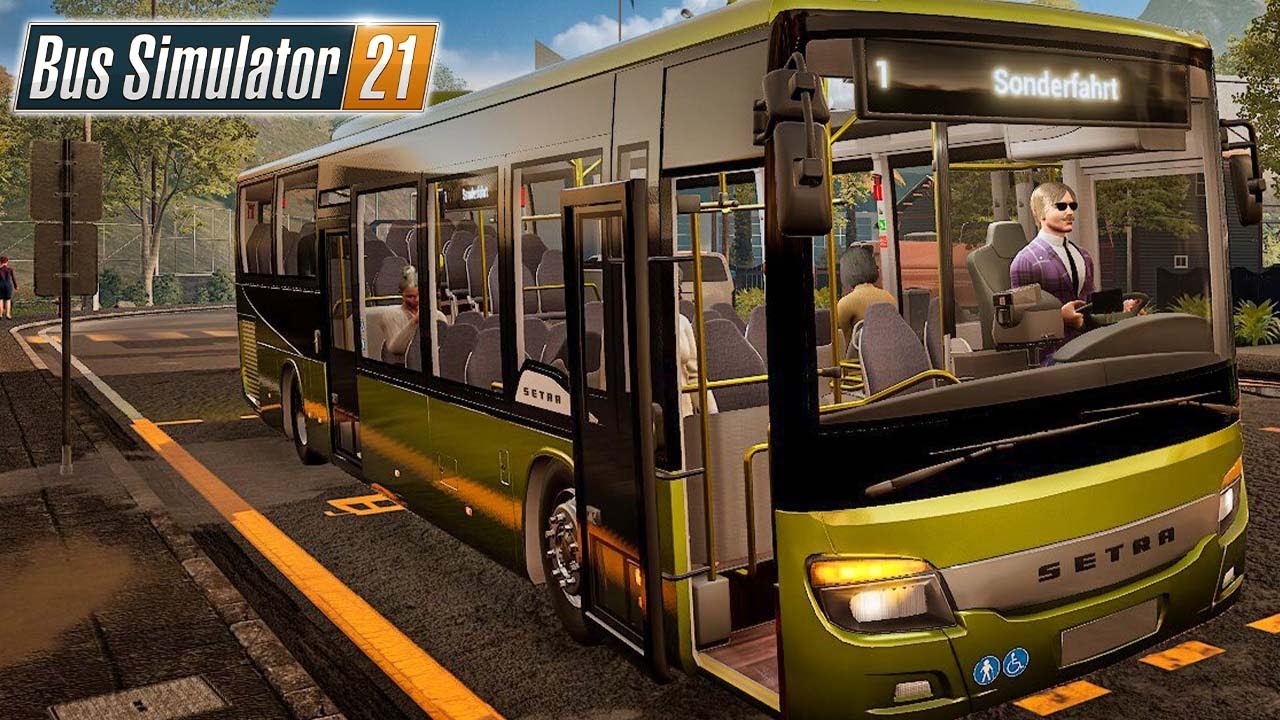 Bus Simulator 21 - Im SETRA durch die Stadt! SCHWARZFAHRER auf der ersten TOUR - BUS SIMULATOR 2021