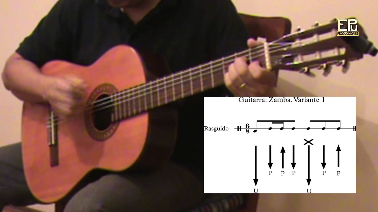 Rasguido de Zamba - Variante 1 (ritmo de cueca norte&ntilde;a)