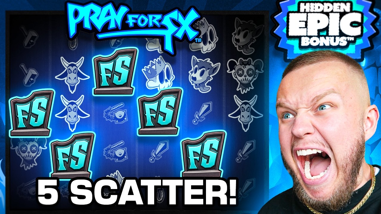 I HIT THE SUPER RARE 5 SCATTER ON THE NEW PRAY FOR SIX SLOT!! (Big Slot Win!?)