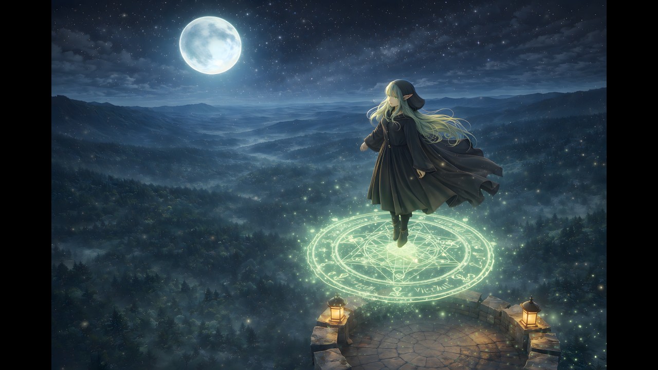 The Celestial Path of Elaris — Fantasy Lofi | Magical Study & Relax Music