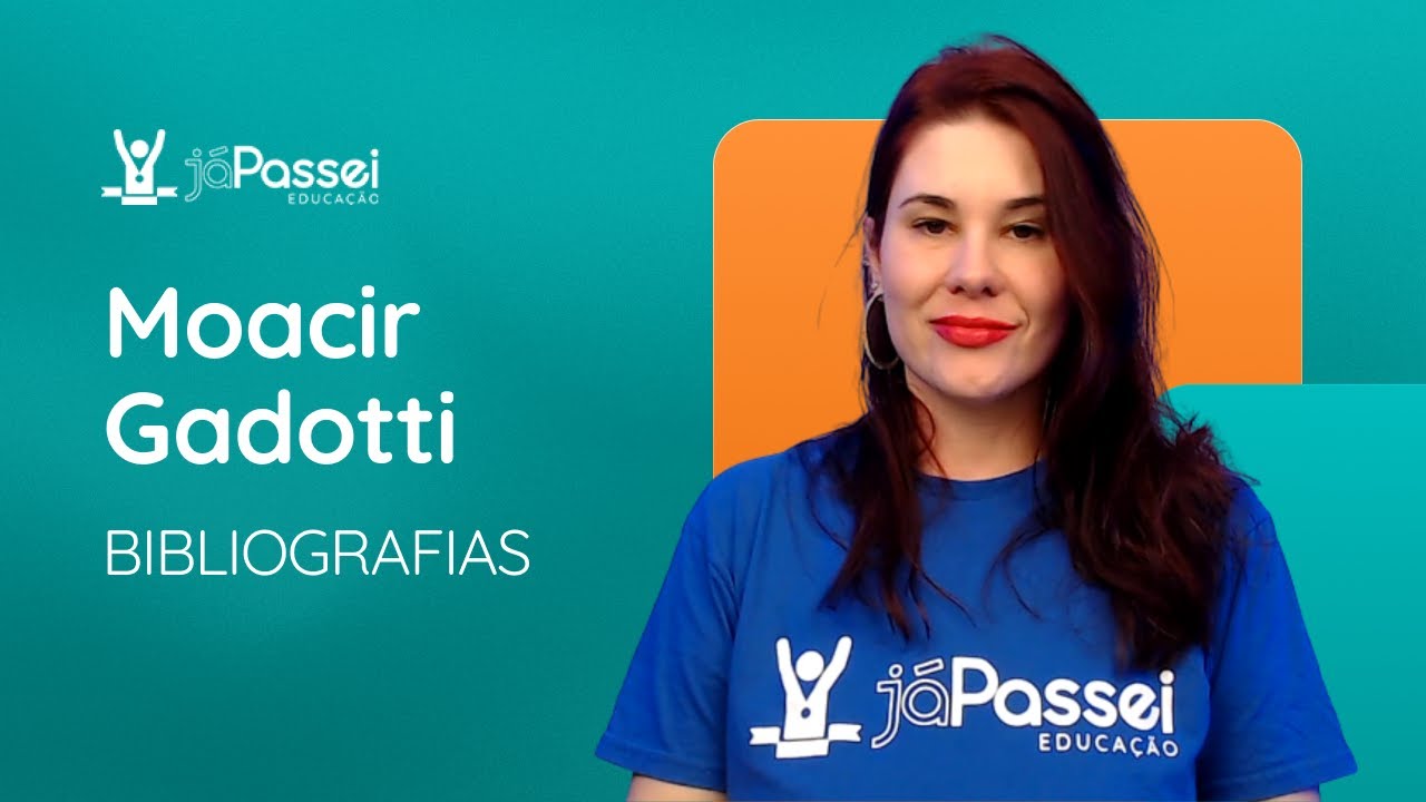MOACIR GADOTTI - Hist&oacute;ria das ideias pedag&oacute;gicas | Parte 1 | Aula para Concurso Pedag&oacute;gico | Resenha