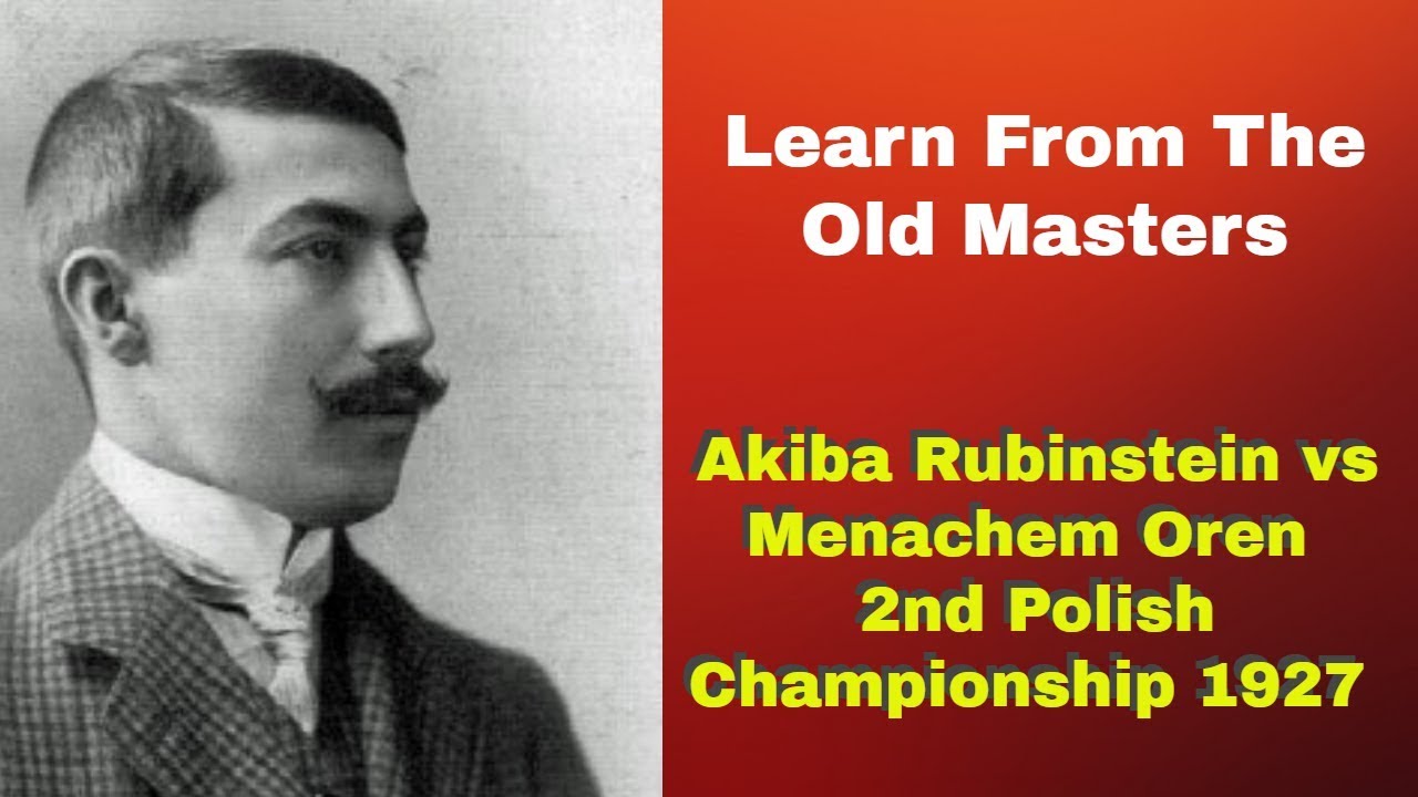 Positional Chess Understanding | The Space Advantage | Rubinstein vs Oren: Polish Championship 1927