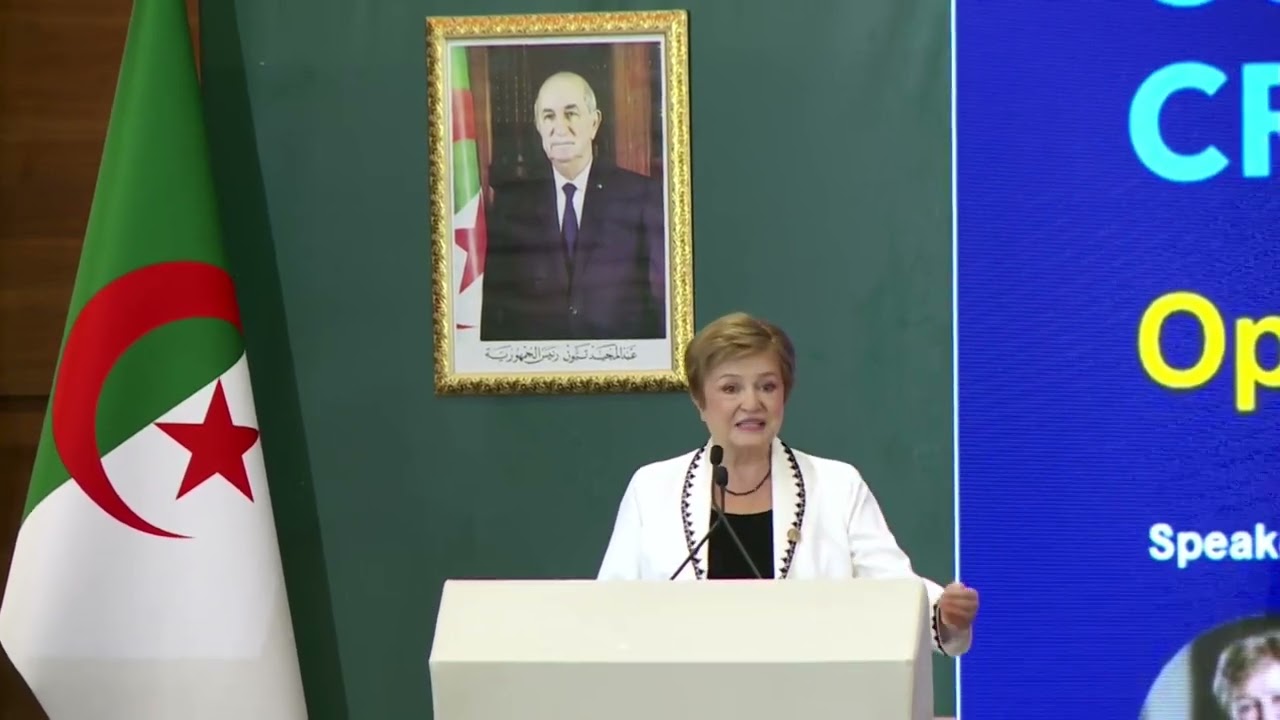 Allocution de la Directrice Générale du F M I /كلمة المديرة العامة لصندوق النقد الدولي