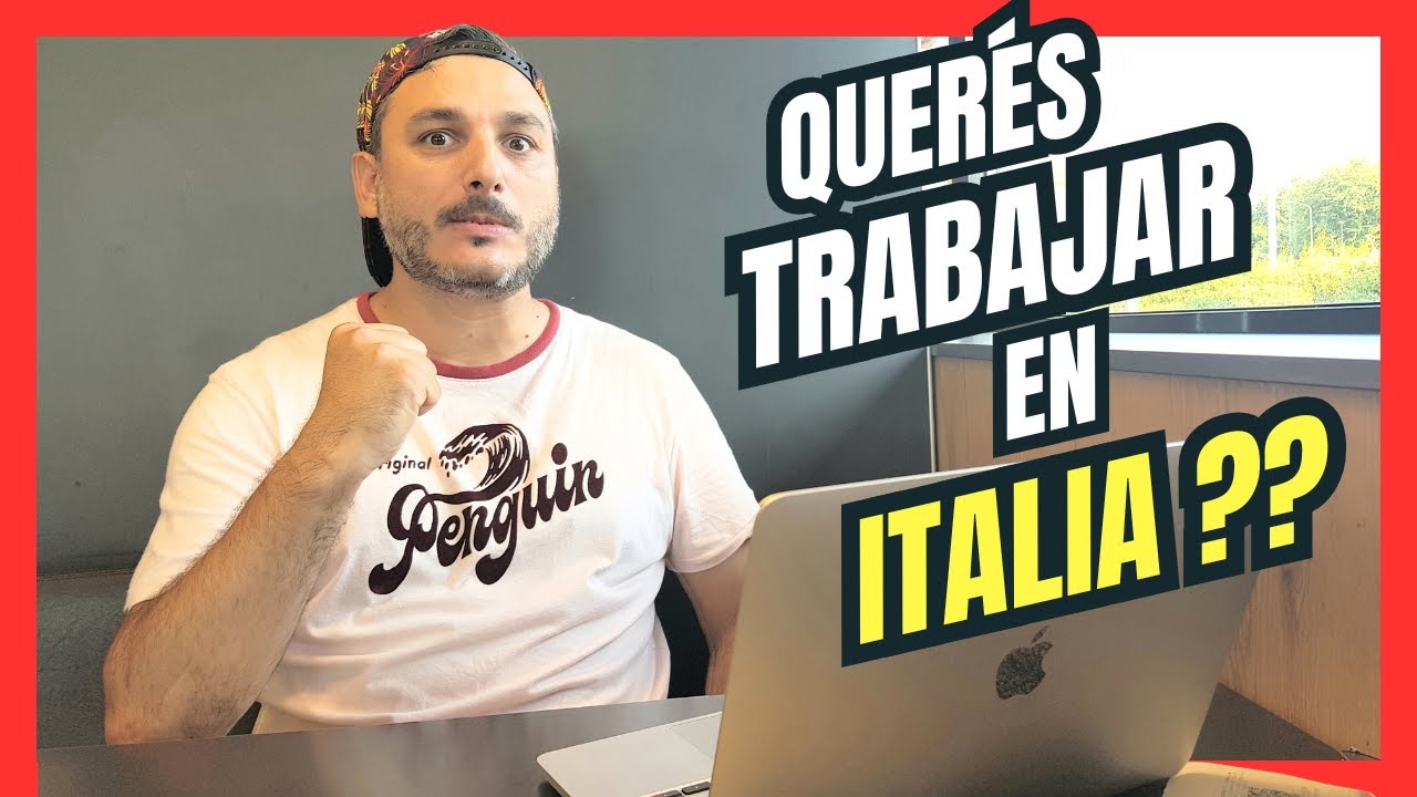 COMO CONSEGUIR TRABAJO F&Aacute;CIL en ITALIA 2025 🇮🇹 (GU&Iacute;A PASO a PASO)