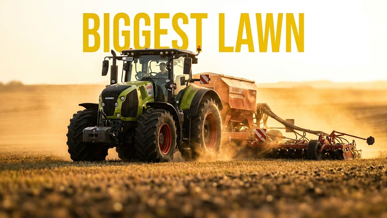 FS22 Bloomfield Farm Ep # 192: Seeding the Biggest Lawn Winter '253