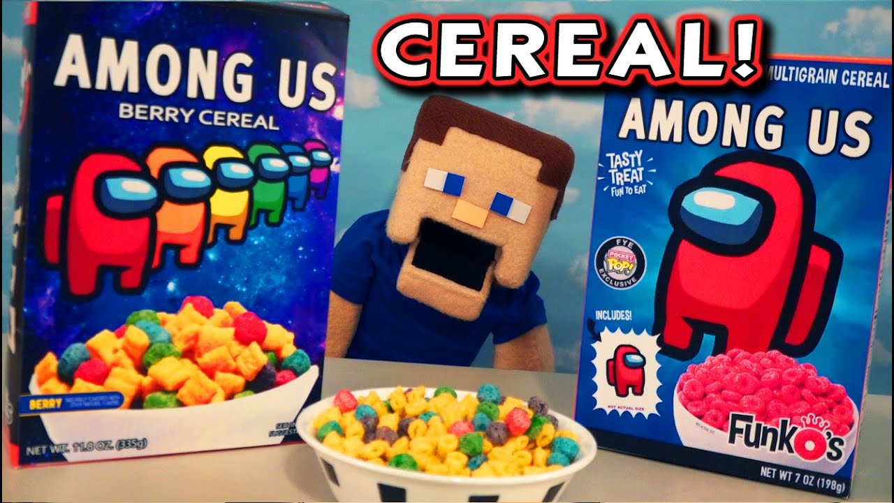 AMONG US Funko Breakfast Cereal Unboxing! w/ Toys