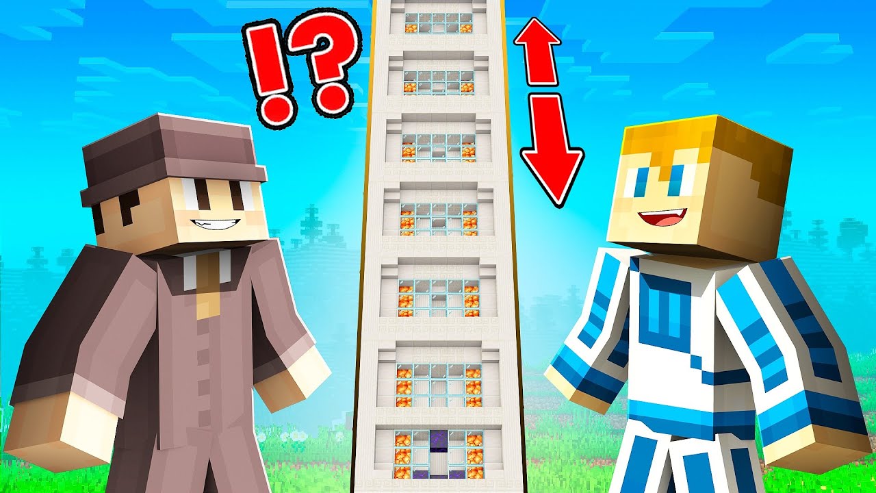 MINECRAFT, ALE TO NAJWYŻSZA WINDA ŚWIATA!