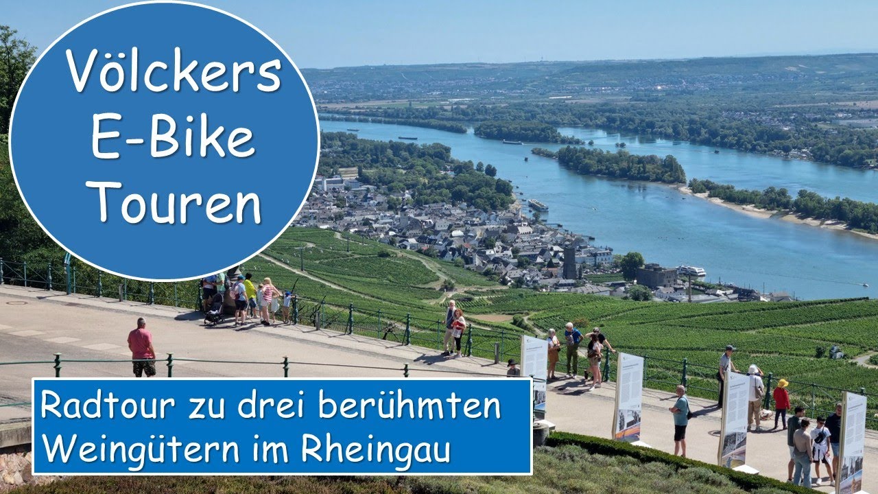 Radtour zu drei berühmten Weingütern im Rheingau