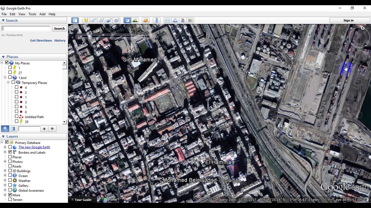 مشاكل وحلول 4 - failed to create raster layer , عدم وضوح صور historical imagery google earth