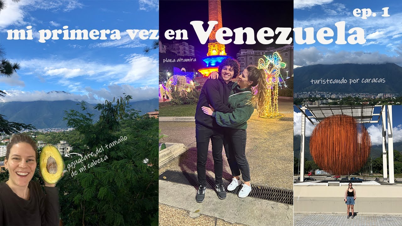 MI PRIMERA VEZ EN VENEZUELA 🇻🇪 viaje a Venezuela, conociendo Caracas  EP1 | Marta Atram