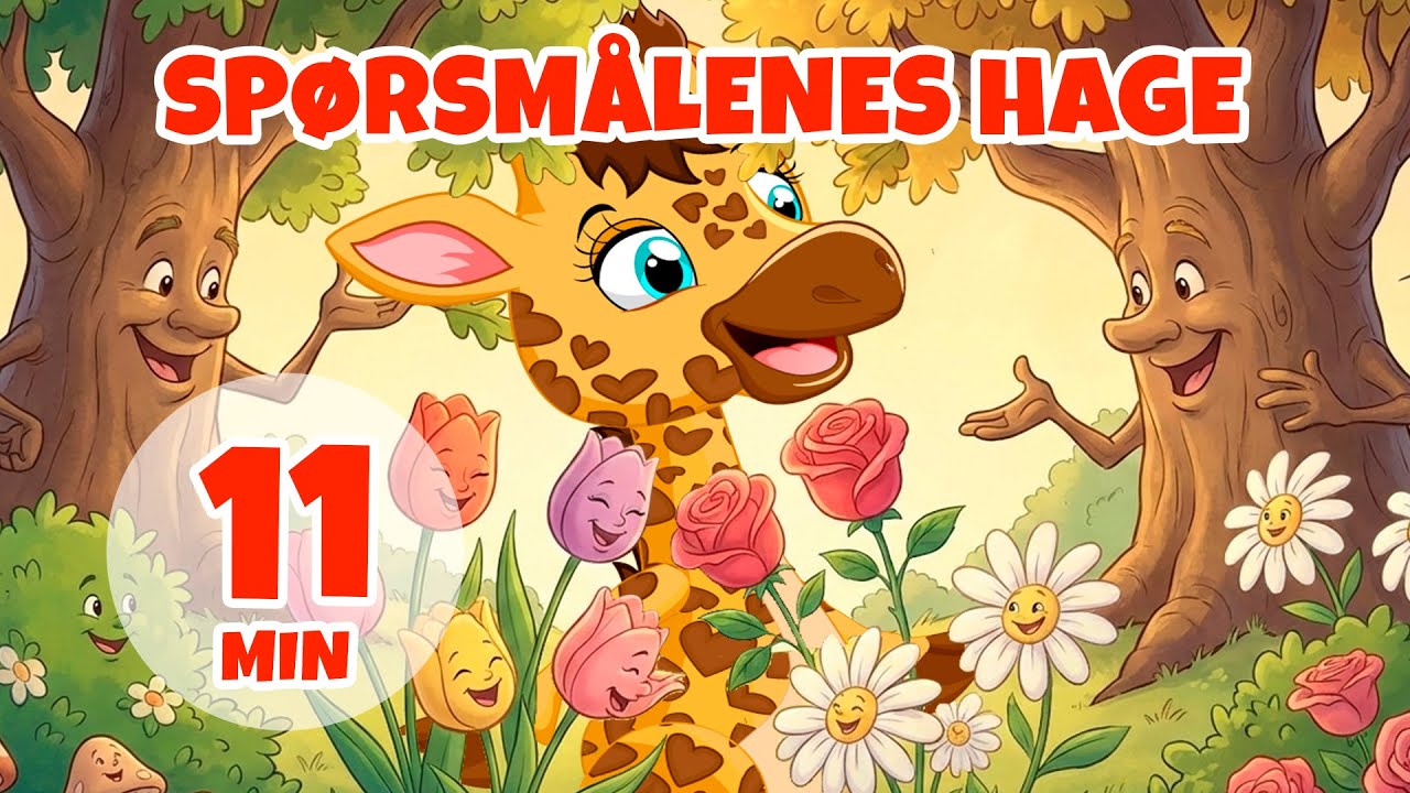 Spørsmålenes hage - 11 min Giramille | Barnerim og barnesanger
