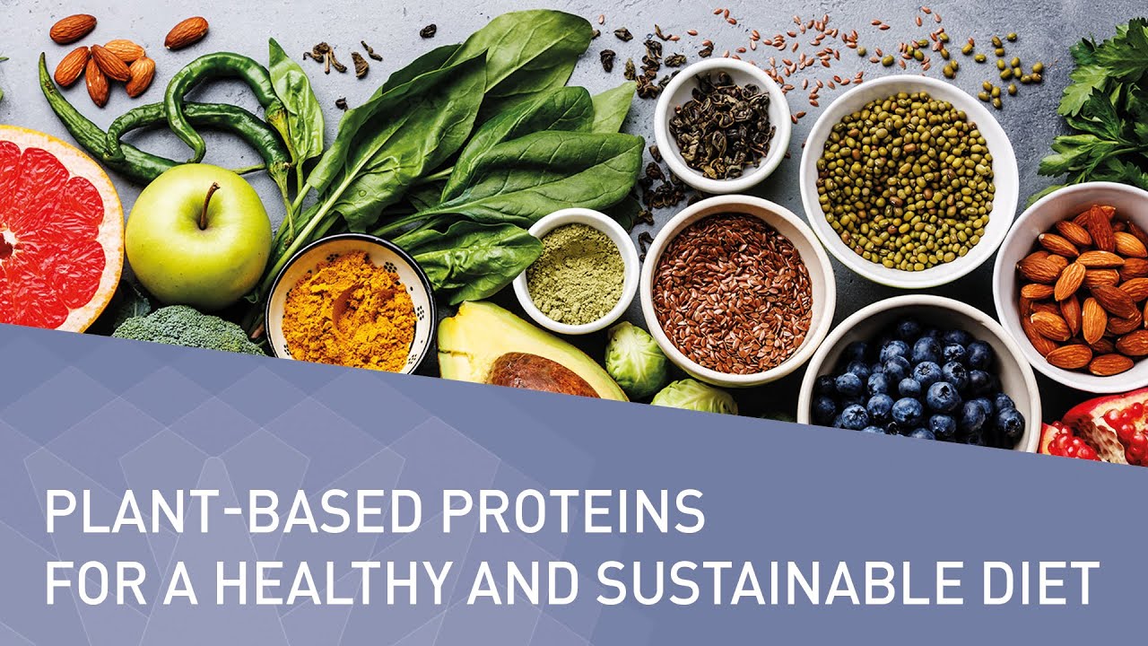 Plant-based proteins for a healthy and sustainable diet