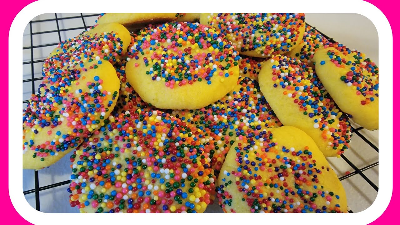 Mantecaditos Puertorriqueños (galletas de azúcar)