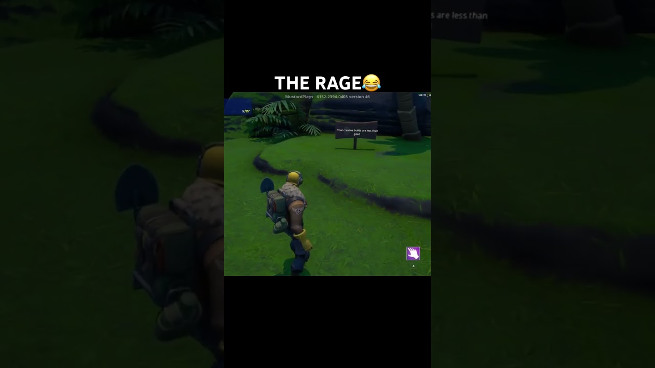 The Rage😂 #fortnite #comedy #battleroyale #funny #games #rage #funnymoments #parkour #laugh