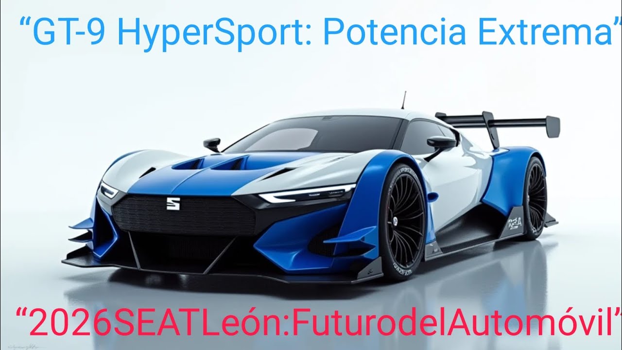 2026 SEAT Le&oacute;n Supremo GT-9: El HyperSport Espa&ntilde;ol que Revoluciona el Futuro