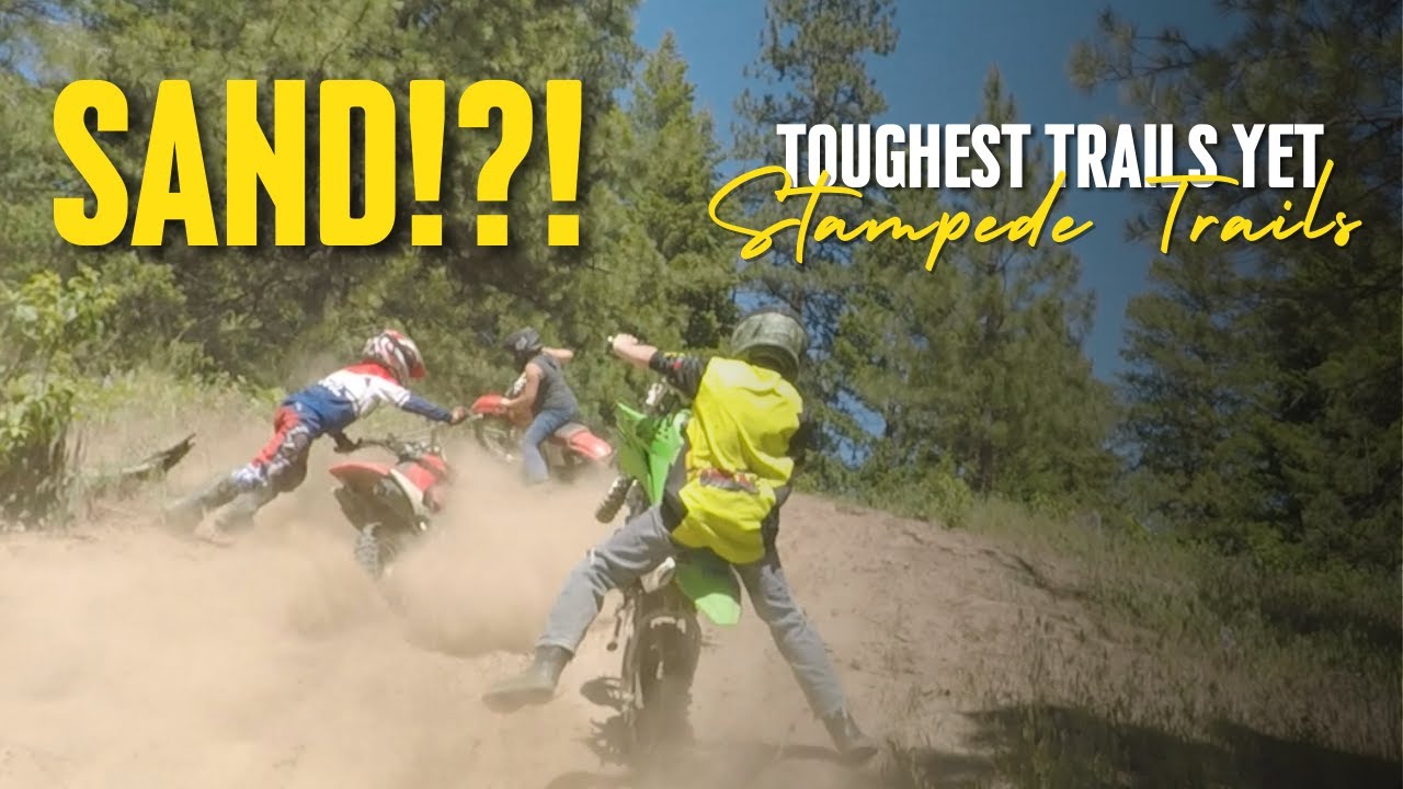 Sandy Dirt Bike Trails In North Idaho - Stampede