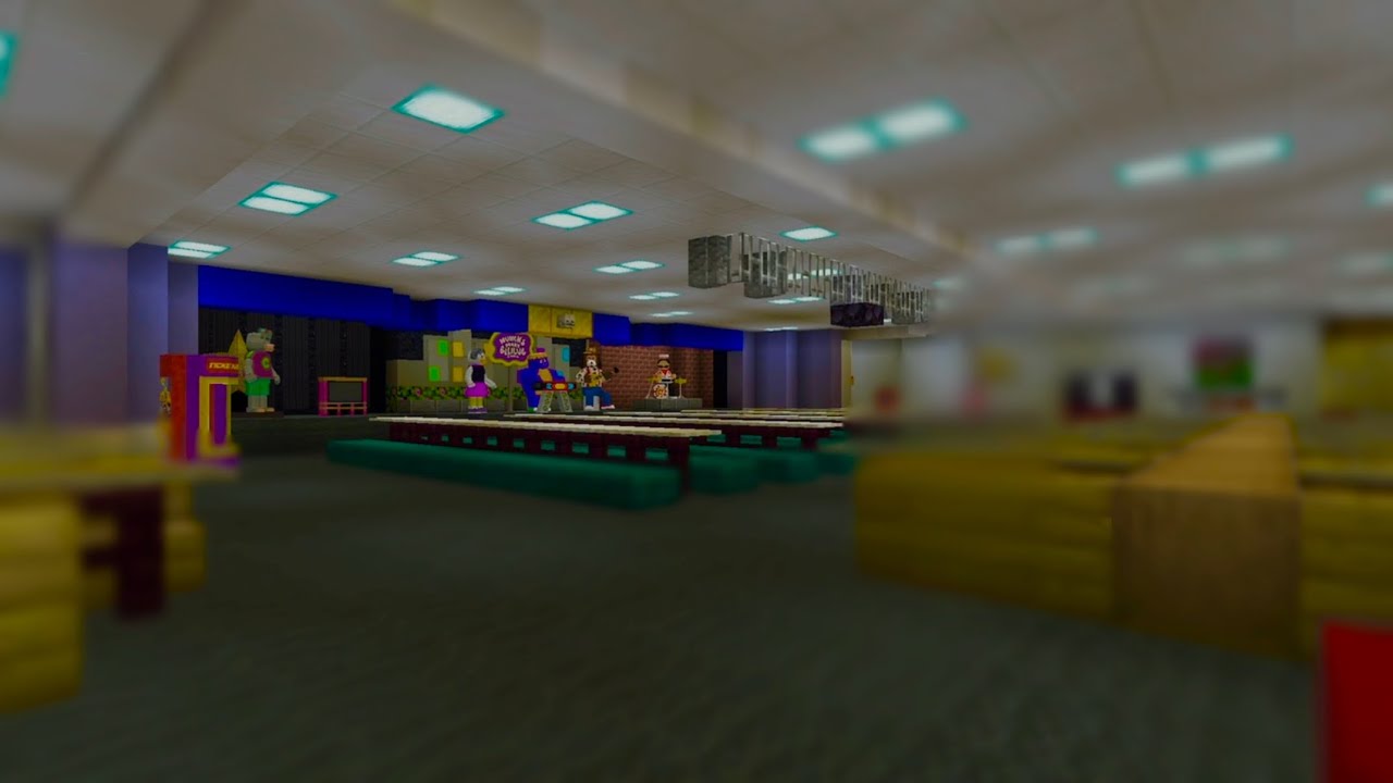 Chuck E Cheese || Visalia, CA || Minecraft Recreation