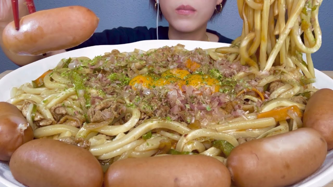 【焼きうどん】ASMR