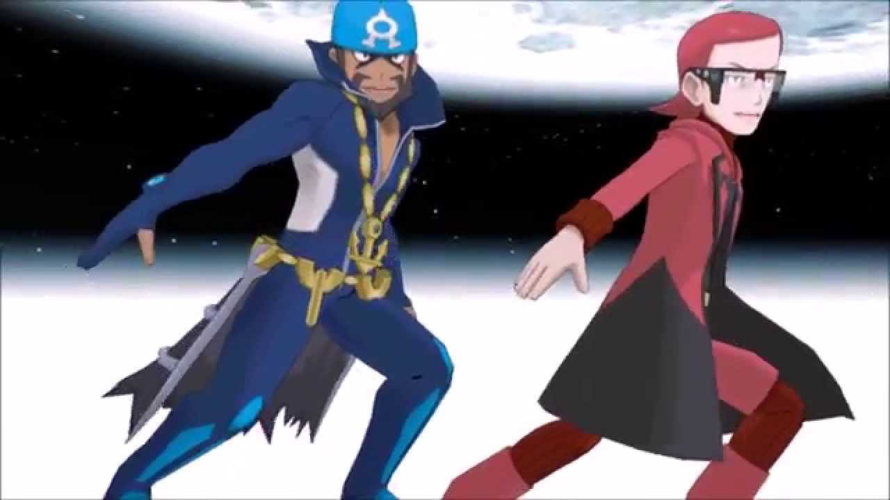 [MMD] Archie and Maxie ★ BAD ROMANCE ★ [POKEMON ORAS]