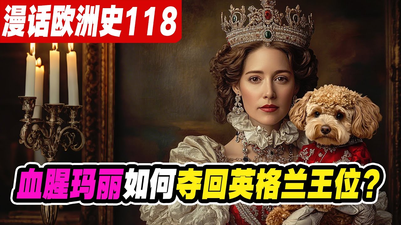 “血腥玛丽”登场：玛丽一世如何夺回英格兰王位？《漫话欧洲史118》|亨利二世|查理五世|哈布斯堡|宗教改革|施马尔卡尔登联盟|奥格斯堡和约|腓力二世|玛丽一世|英国历史| |简格雷|日不落帝国