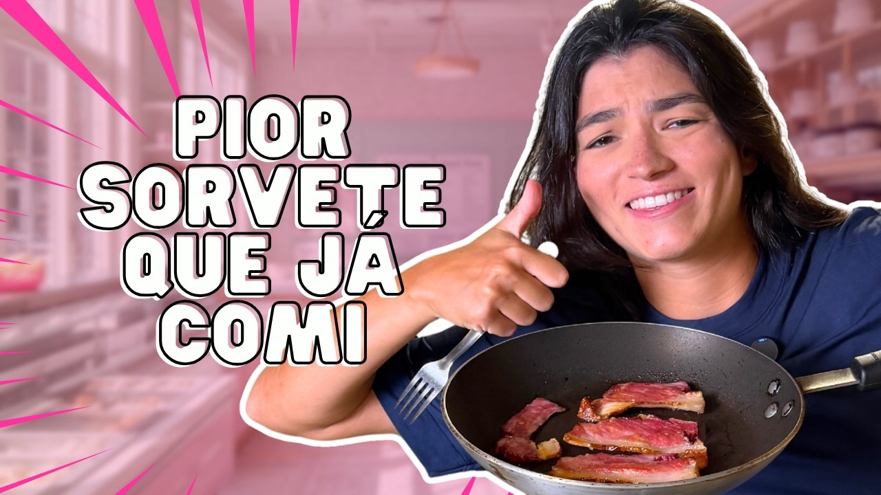 COMPREI UMA MÁQUINA QUE FAZ SORVETE E TESTEI RECEITAS