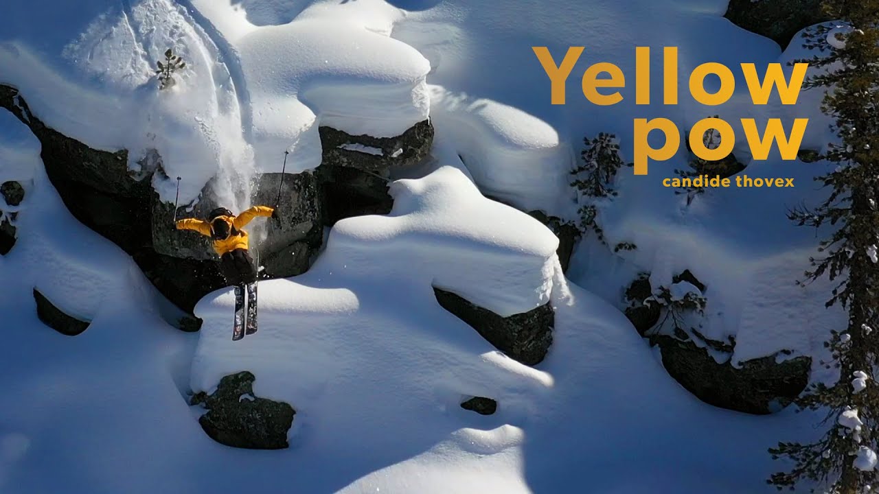 Yellow pow - Candide Thovex