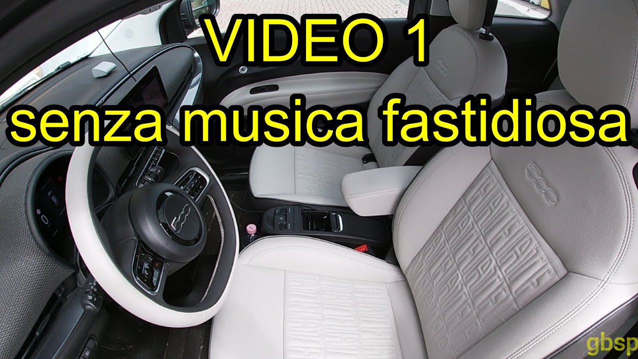 500 ELETTRICA -video1 senza musica fastidiosa- DOPO 2000KM - CONSUMI, COMFORT, ASSISTENZA ALLA GUIDA