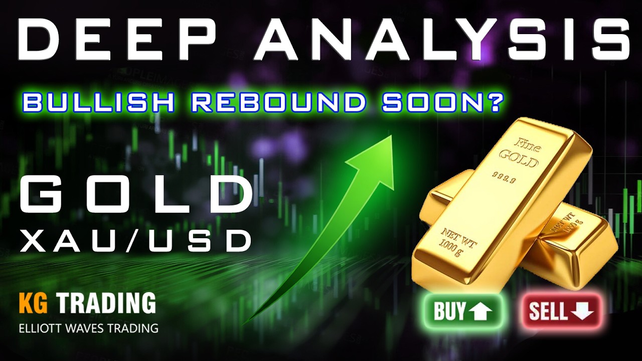 Gold (XAUUSD) Deep Analysis | Rebound Soon? Elliott Wave Targets & Key Levels