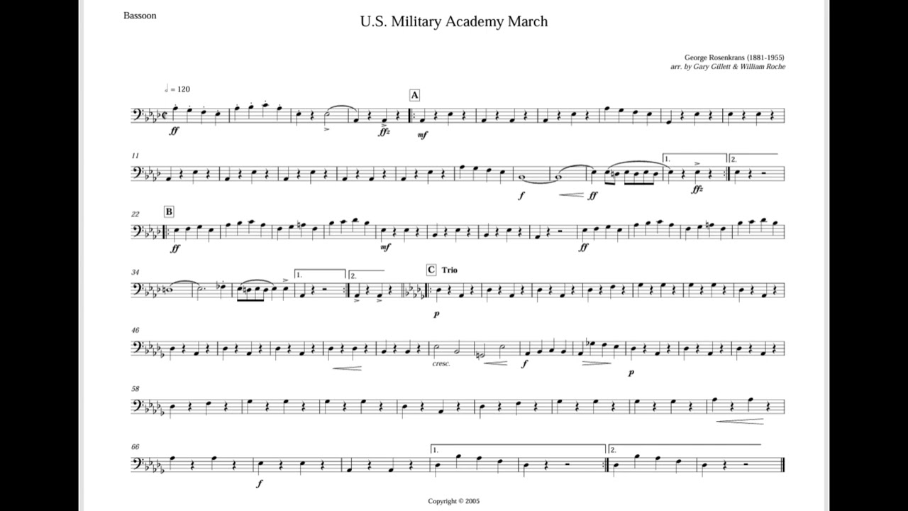 USMilitaryAcademy - BASSOON