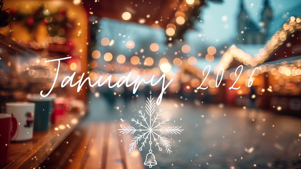 January 2026 Playlist ❄️ | Indie Pop/Folk Music for Fresh Starts & Peaceful Days