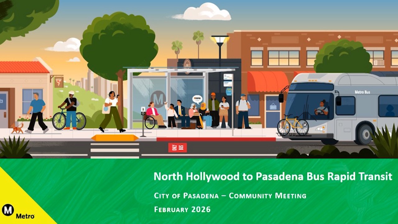 North Hollywood to Pasadena Rapid Bus Transit Community Meeting