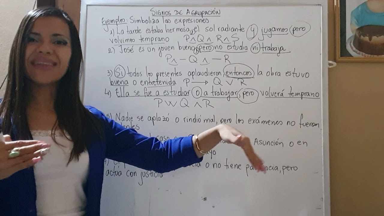 Signos de agrupación en Lógica