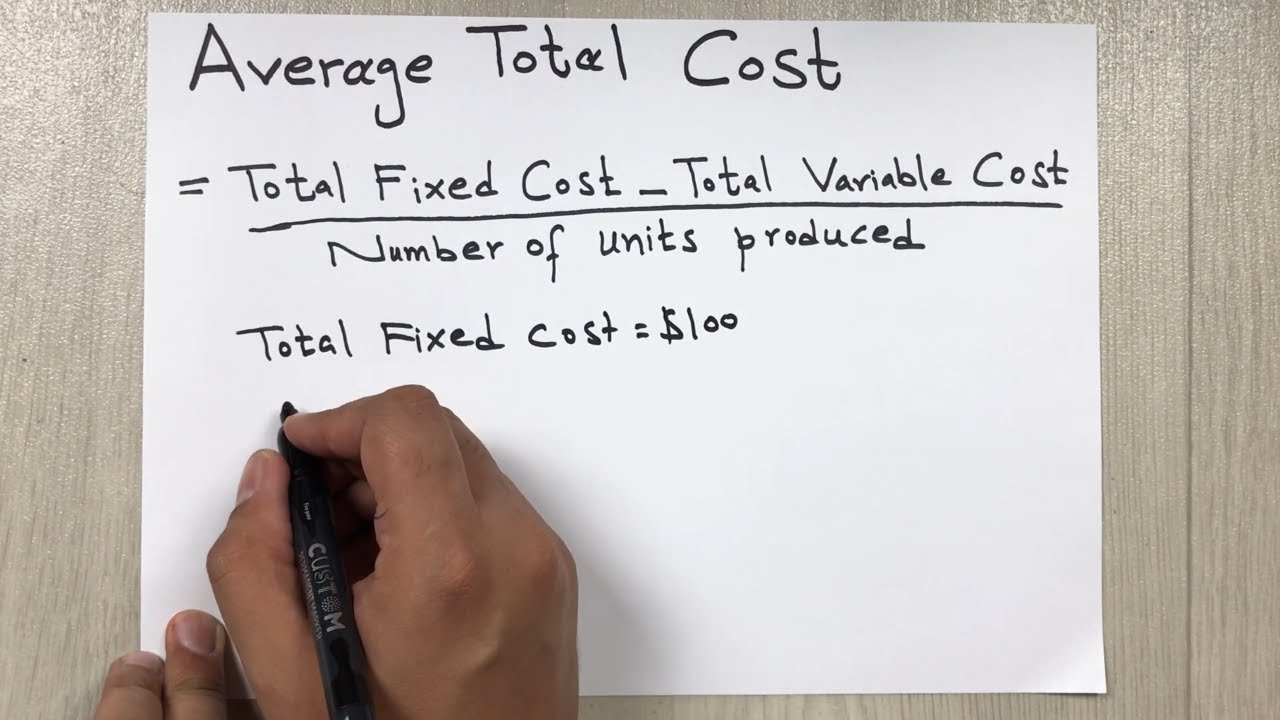 How to Calculate Average Total Cost - Easy Way