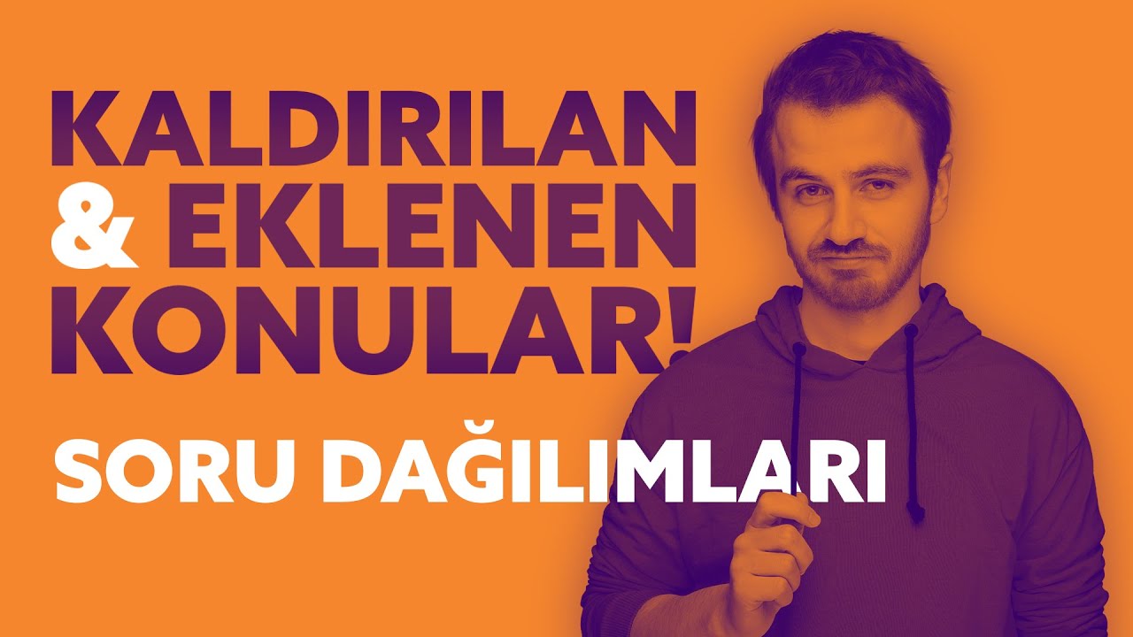 YKS 2020 TYT-AYT Konuları ve Soru Dağılımları | Kaldırılan & Eklenen Konular!