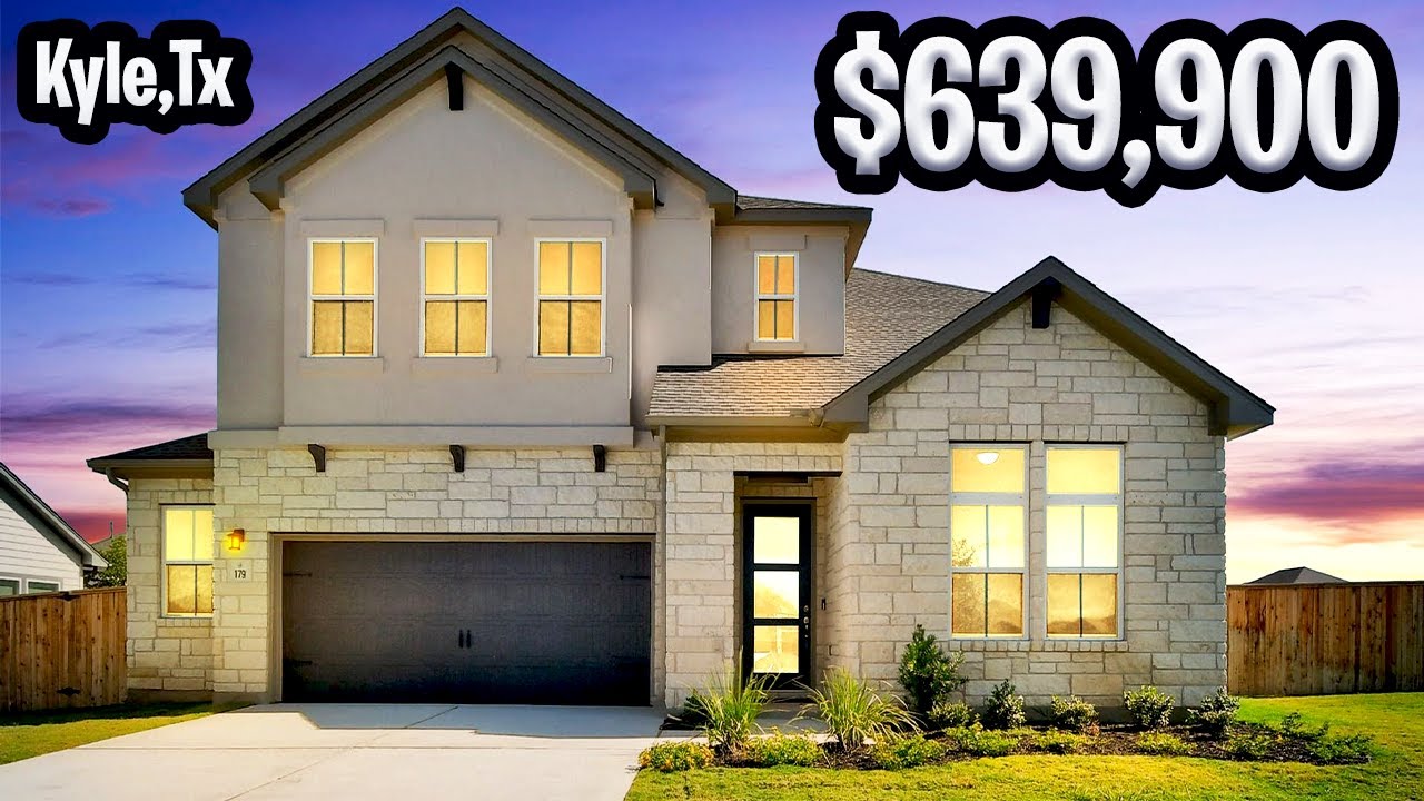 Stunning Two Story Home in Kyle, Tx I Gorgeous Scott Felder Home I 4 Bed I 3.5 Bath I 2295 Sqft Tour