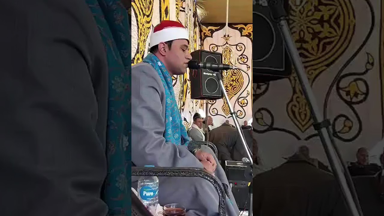 القارئ الشيخ فوزي سلام سعاده  عزاء عائلات العوامره بالشوافين مركز اولاد صقر 