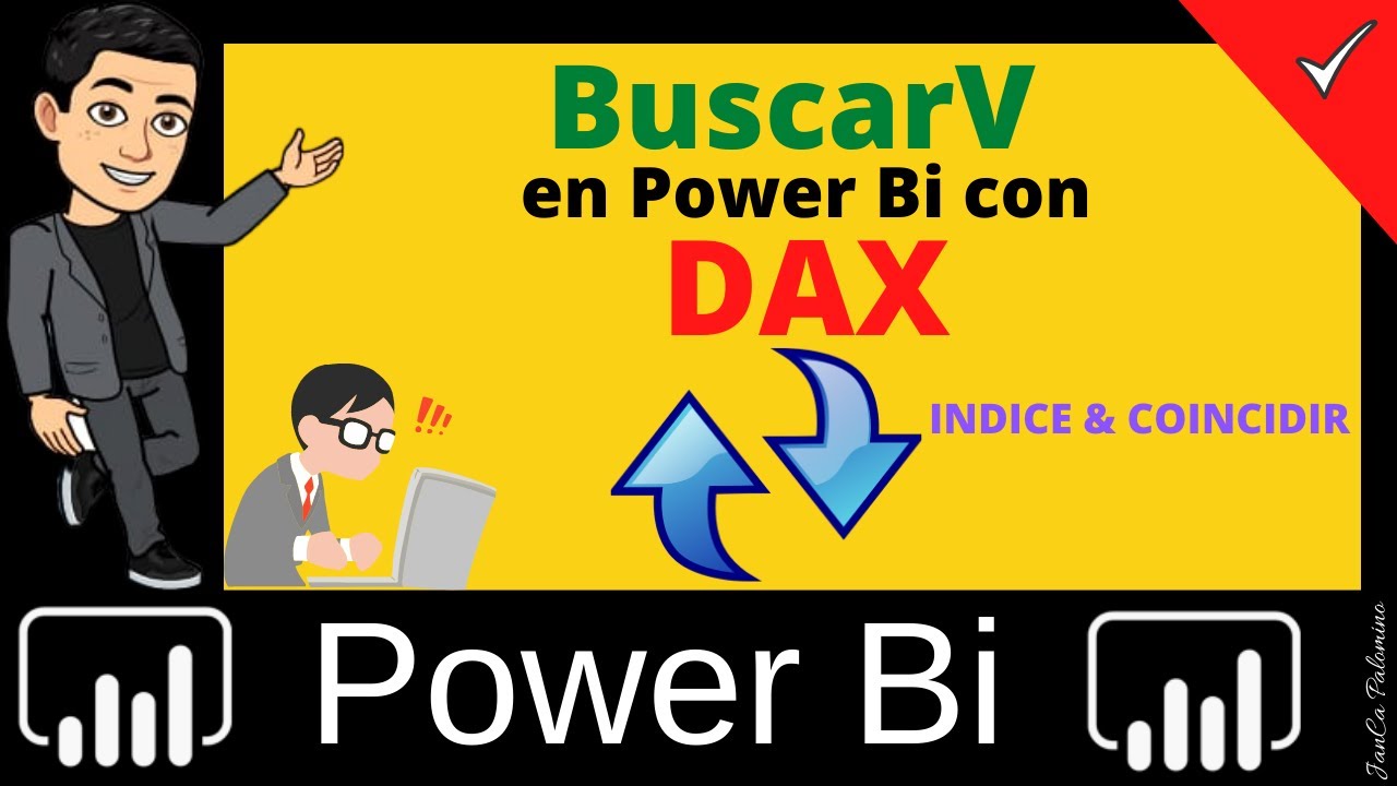 Power Bi Cap 85 ✅  BUSCARV en Power Bi con DAX  LOOKUPVALUE  Plus al final | indice & coincidir