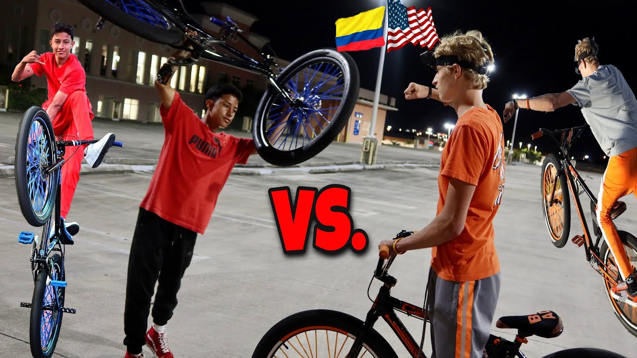 LA PLAGA VS. ONEWAY STEPHAN !  * Game Of Bike * Juego De La Bicicleta