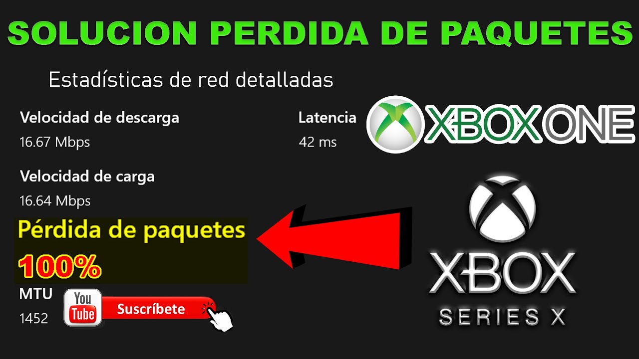 SOLUCION PERDIDA DE PAQUETES XBOX ONE/SERIES