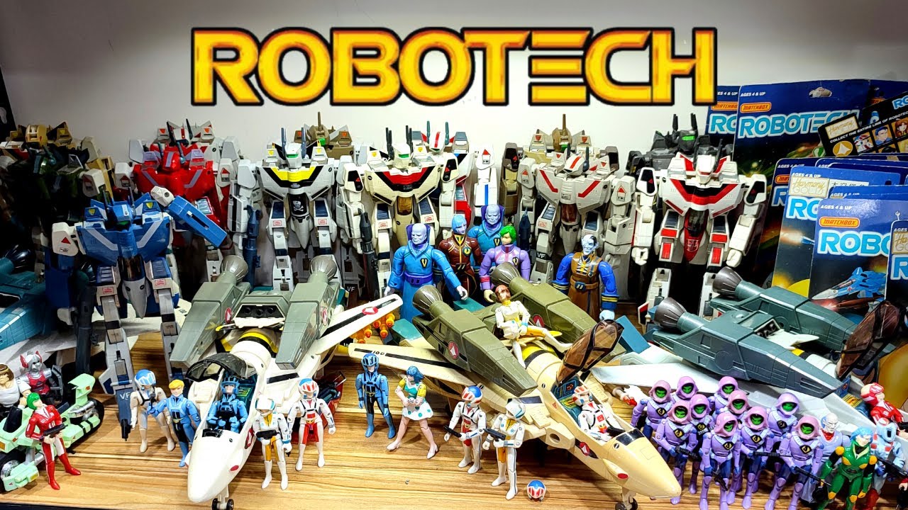 COLECCION DE JUGUETES ROBOTECH VINTAGE JUGUETES ANTIGUOS