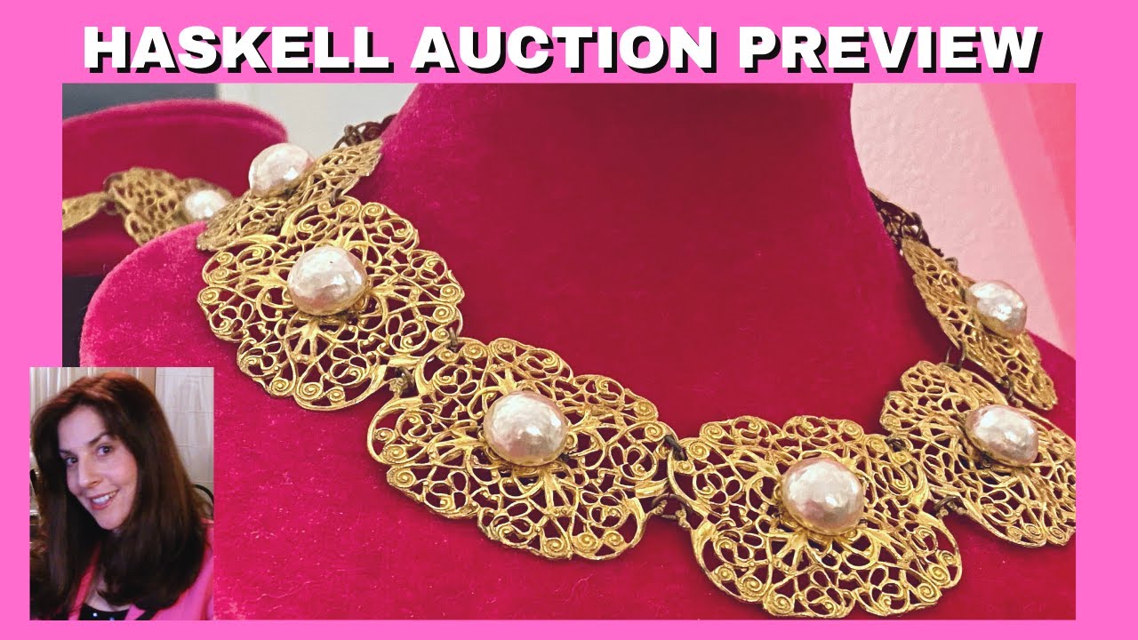 Miriam Haskell Vintage Jewelry Sneak Peek! Haskell For The Holidays!