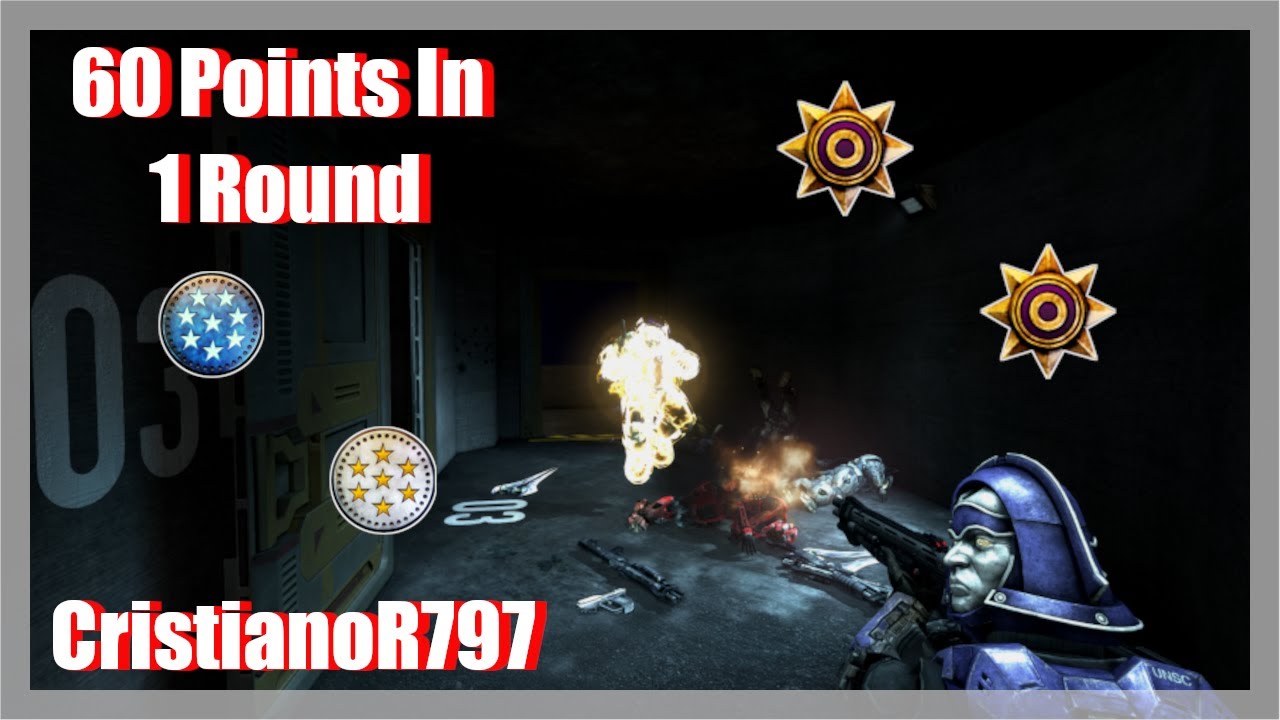 60 points in 1 round | CristianoR797 | Halo Reach MCC Infection Gameplay