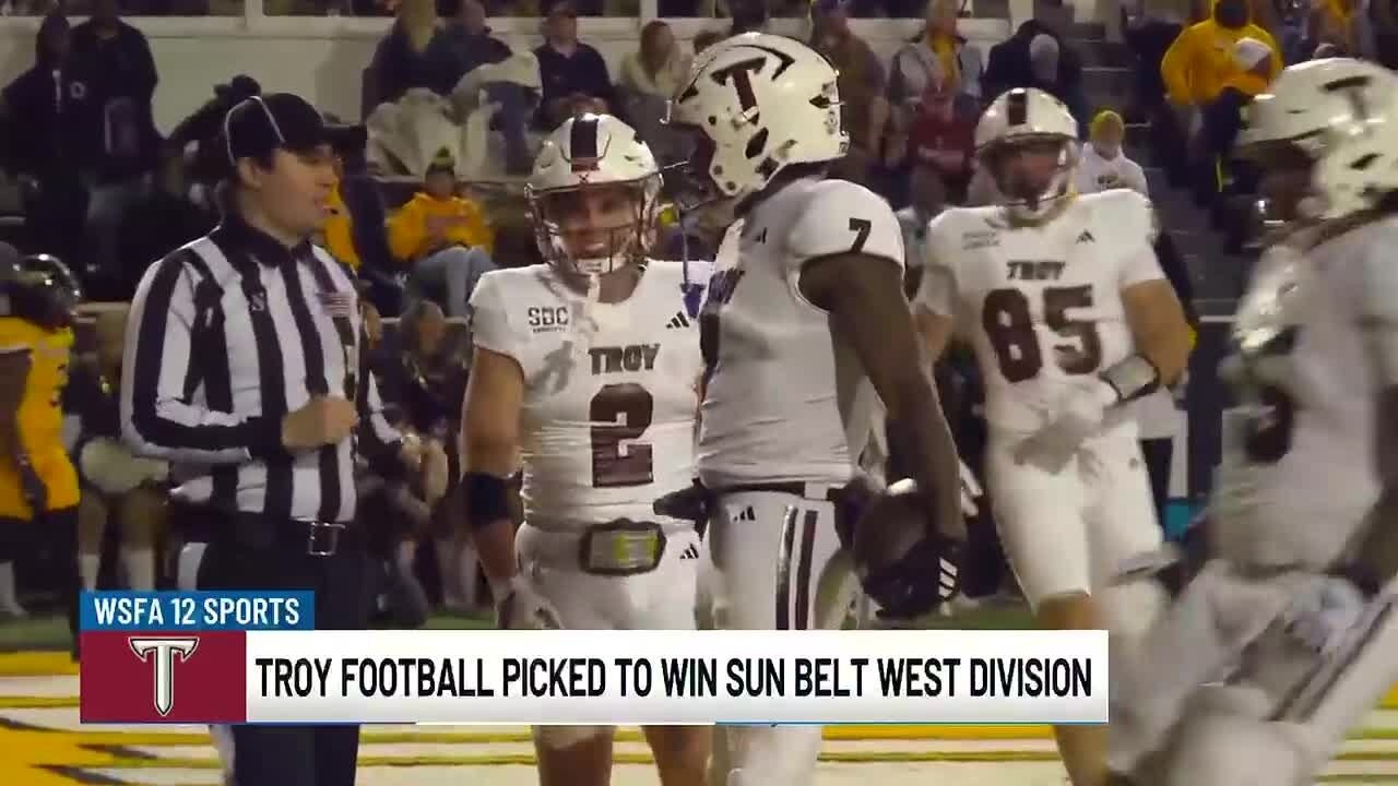 Troy football picked to win Sun Belt West Division