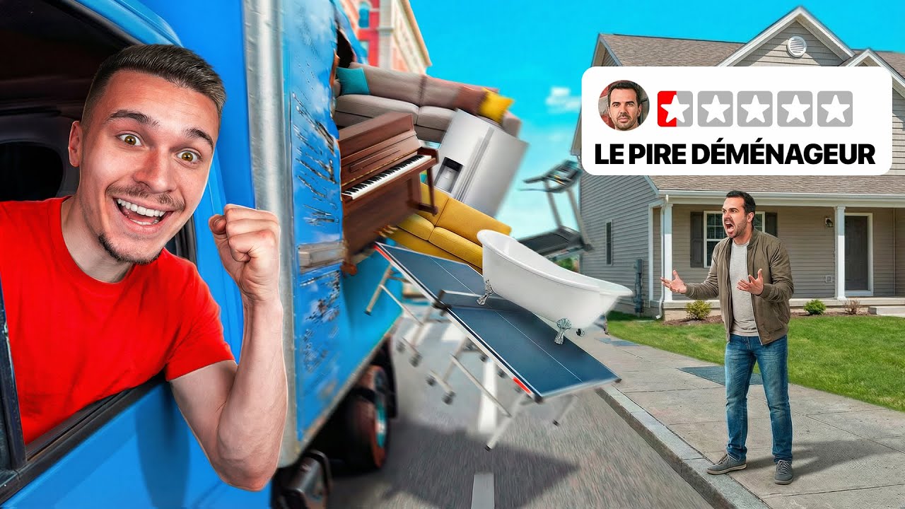 Le déménageur le plus DANGEREUX qui existe ... (Radical Relocation)