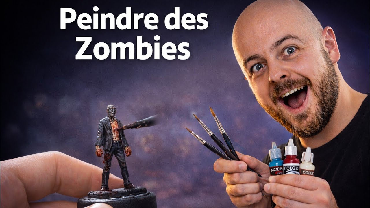 Tuto peinture Zombie #ZOMBICIDE