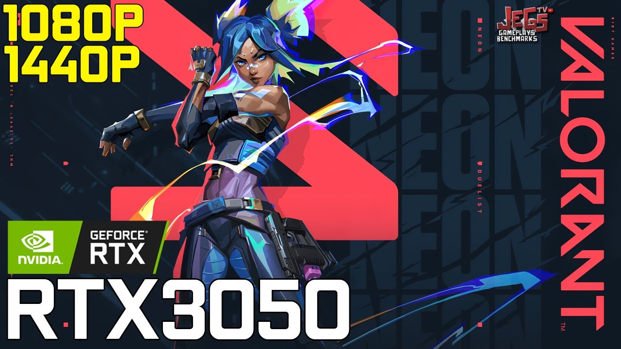 Valorant | RTX 3050 | 1080p, 1440p benchmarks!