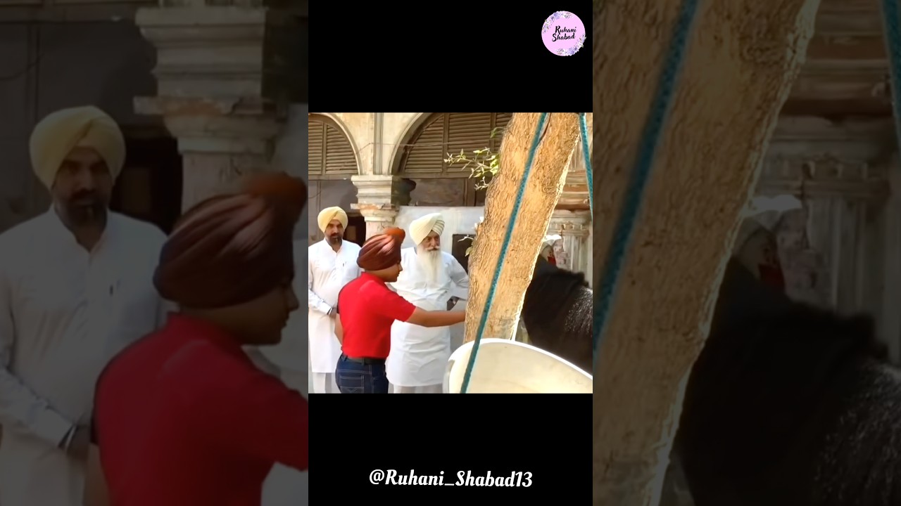 Gur Ka Darshan Dekh Jeevan 🙏🏻 New Today Video #babaji #youtubeshorts #fyp