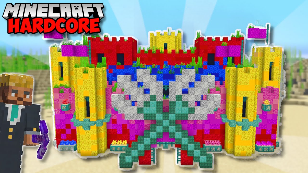 I Built An UNDERWATER BASE in Minecraft Hardcore (#79)