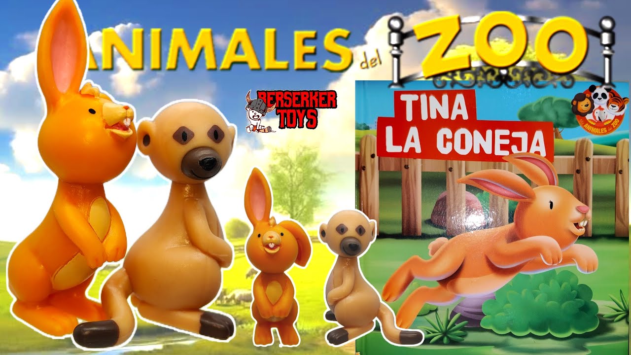 TINA LA CONEJA + SURICATA 2 - MIS ANIMALES DEL ZOO - RBA - FASCÍCULO #60 REVIEW